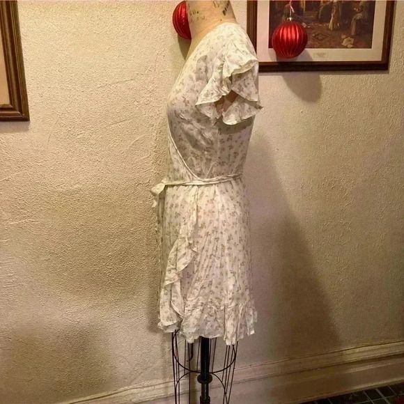 Billabong Wrap and Roll Woven Floral Dress Size M - Picture 10 of 16